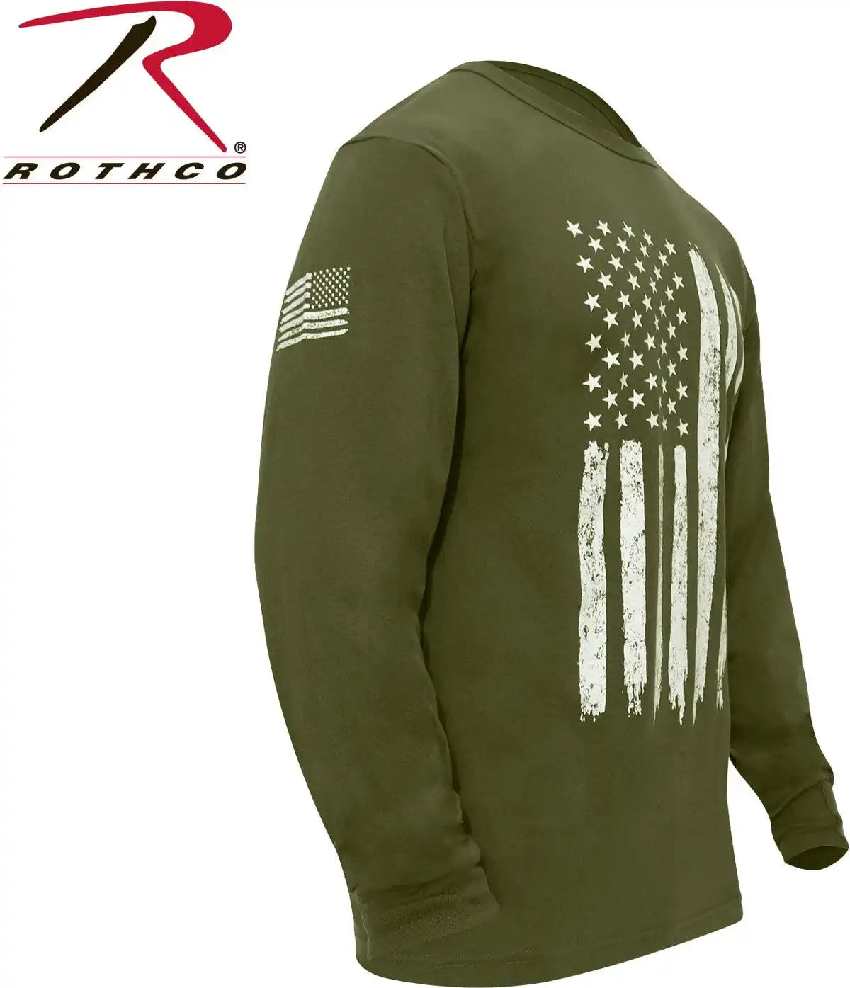 Rothco us Flag Long Sleeve t Shirt