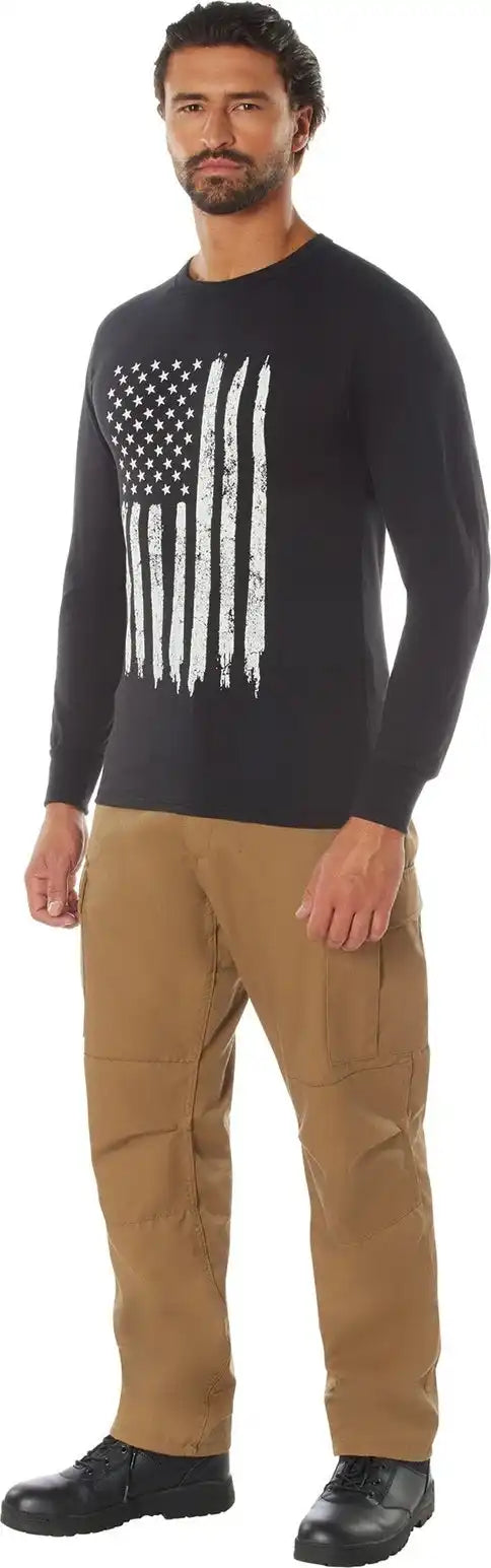 Rothco us Flag Long Sleeve t Shirt