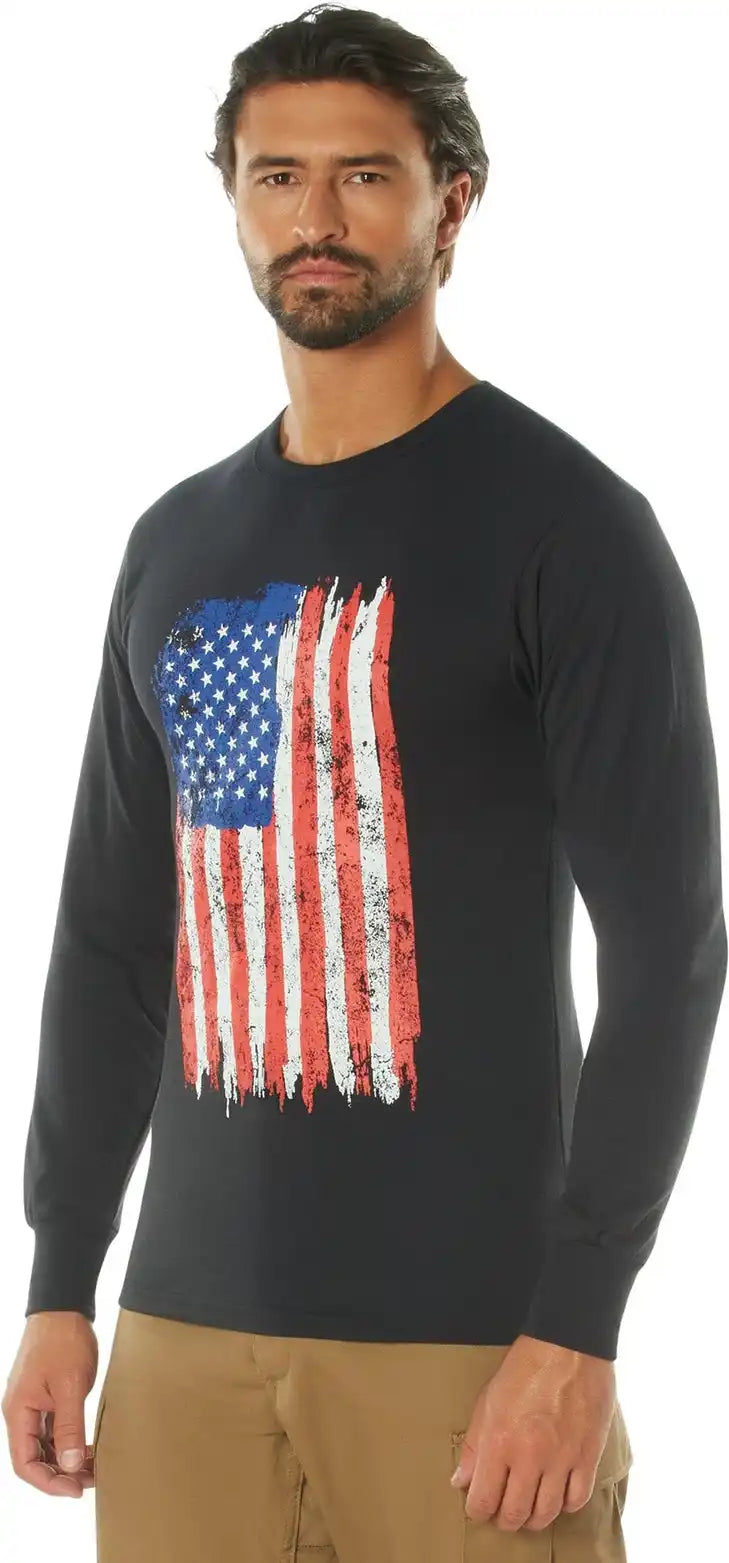Rothco us Flag Long Sleeve t Shirt
