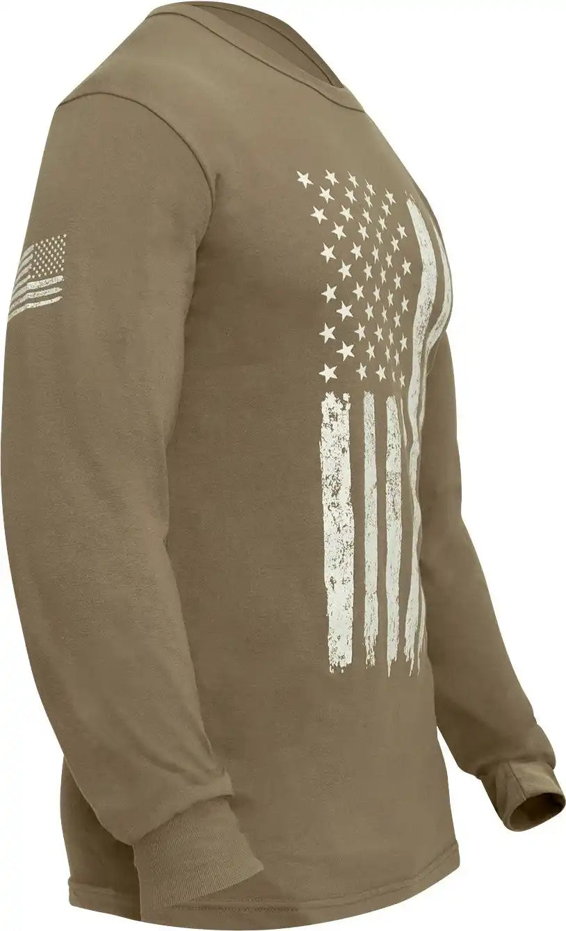 Rothco us Flag Long Sleeve t Shirt