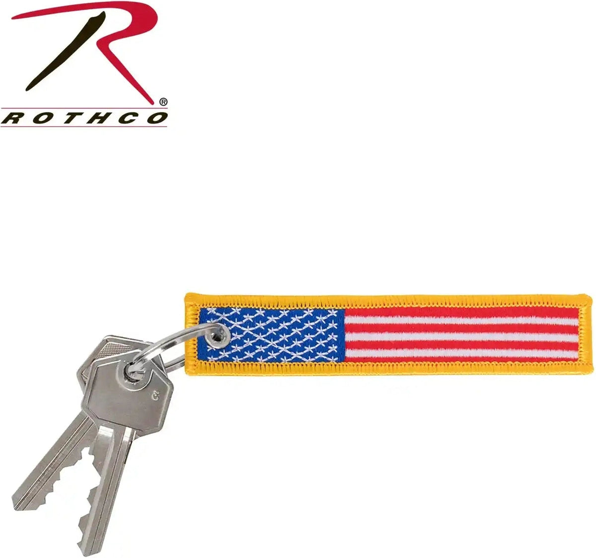 Rothco us Flag Patch Keychain