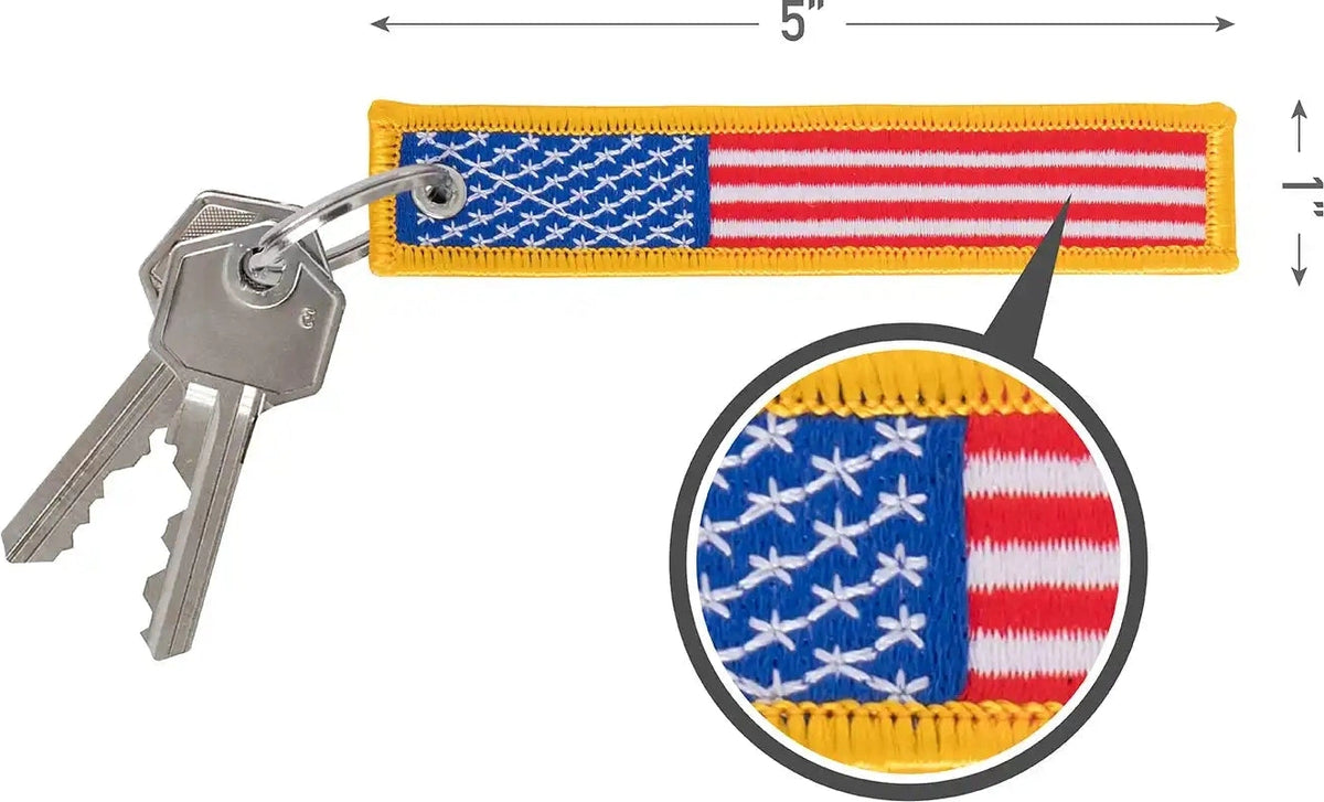 Rothco us Flag Patch Keychain