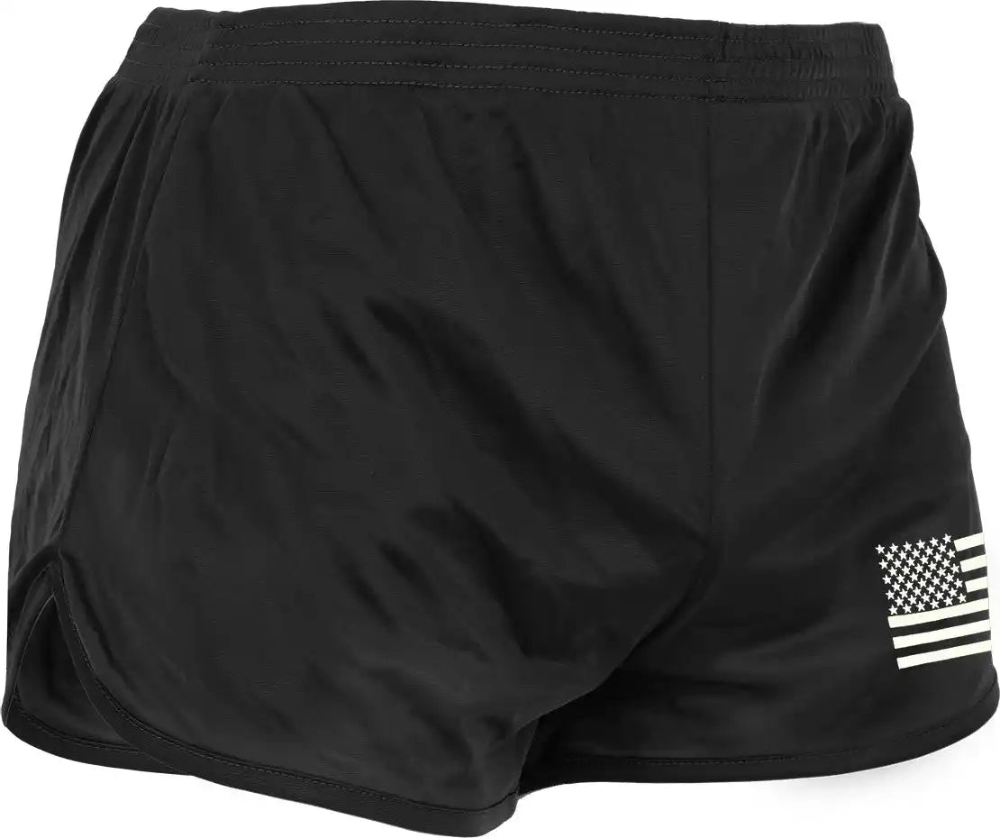 Rothco us Flag Ranger Pt (physical Training) Shorts Black