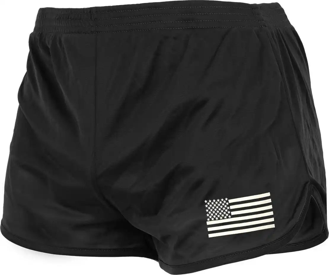 Rothco us Flag Ranger Pt (physical Training) Shorts Black