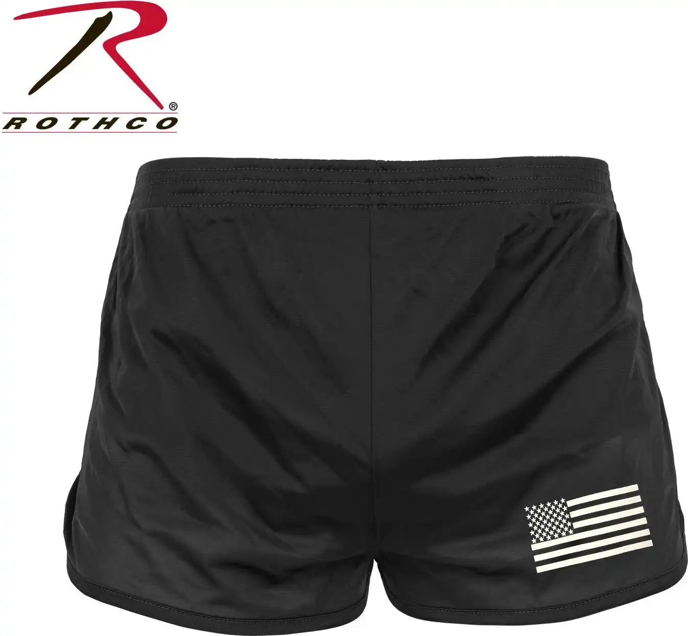 Rothco us Flag Ranger Pt (physical Training) Shorts Black