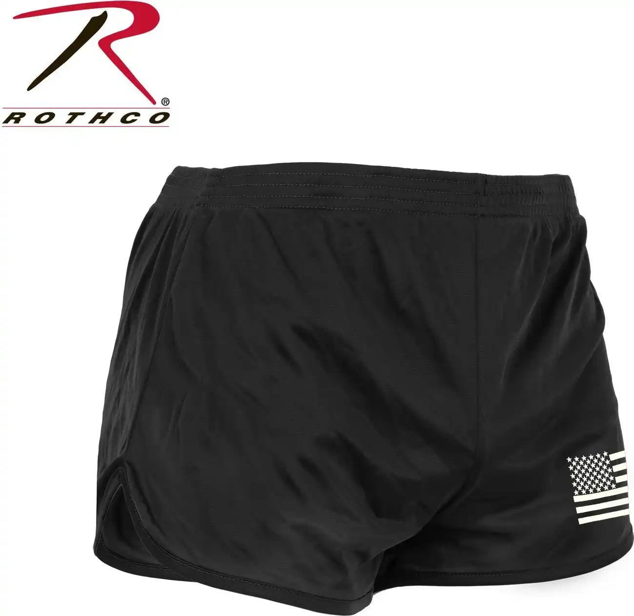 Rothco us Flag Ranger Pt (physical Training) Shorts Black