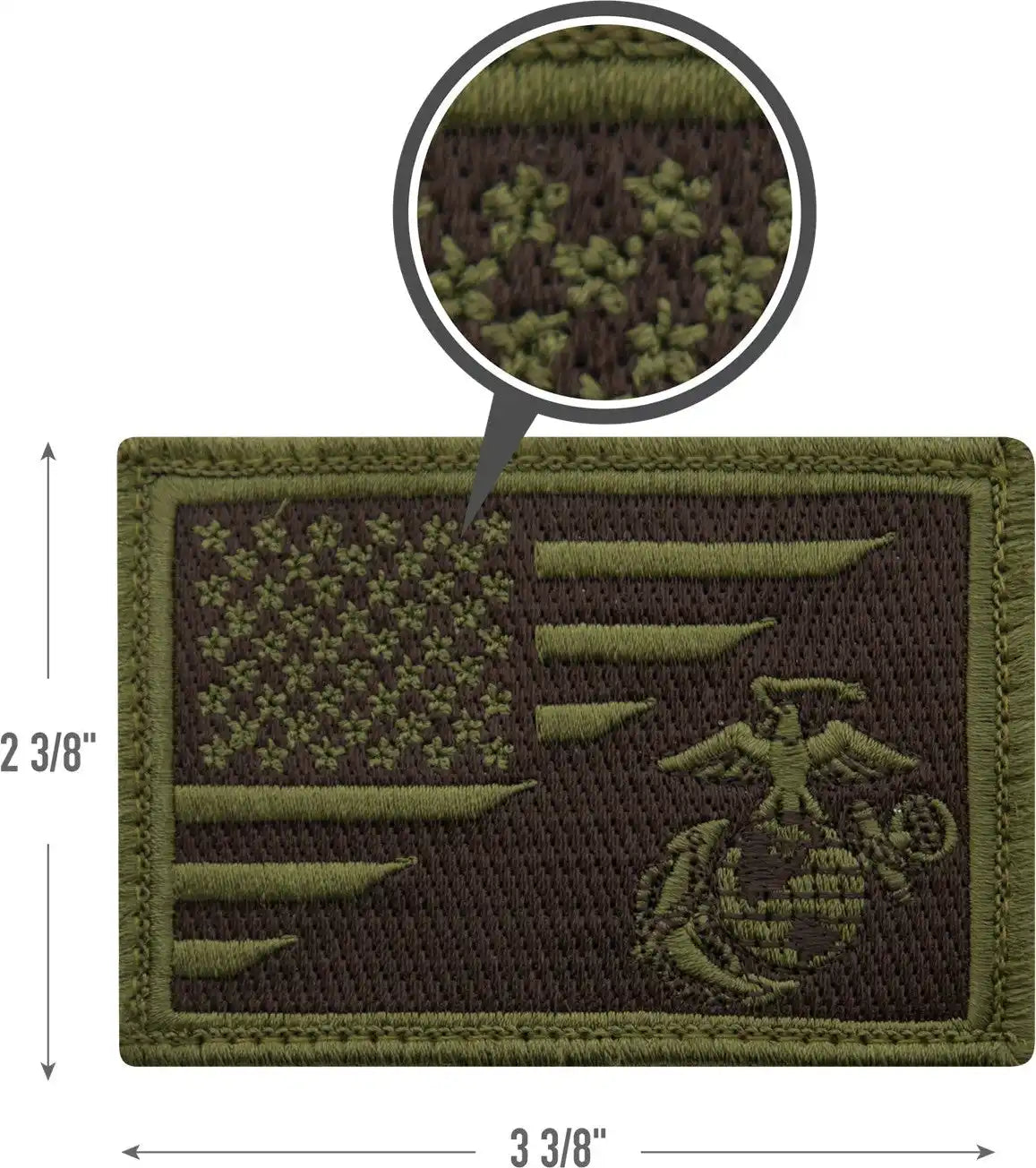 Rothco us Flag / Usmc Eagle Globe and Anchor Morale Patch