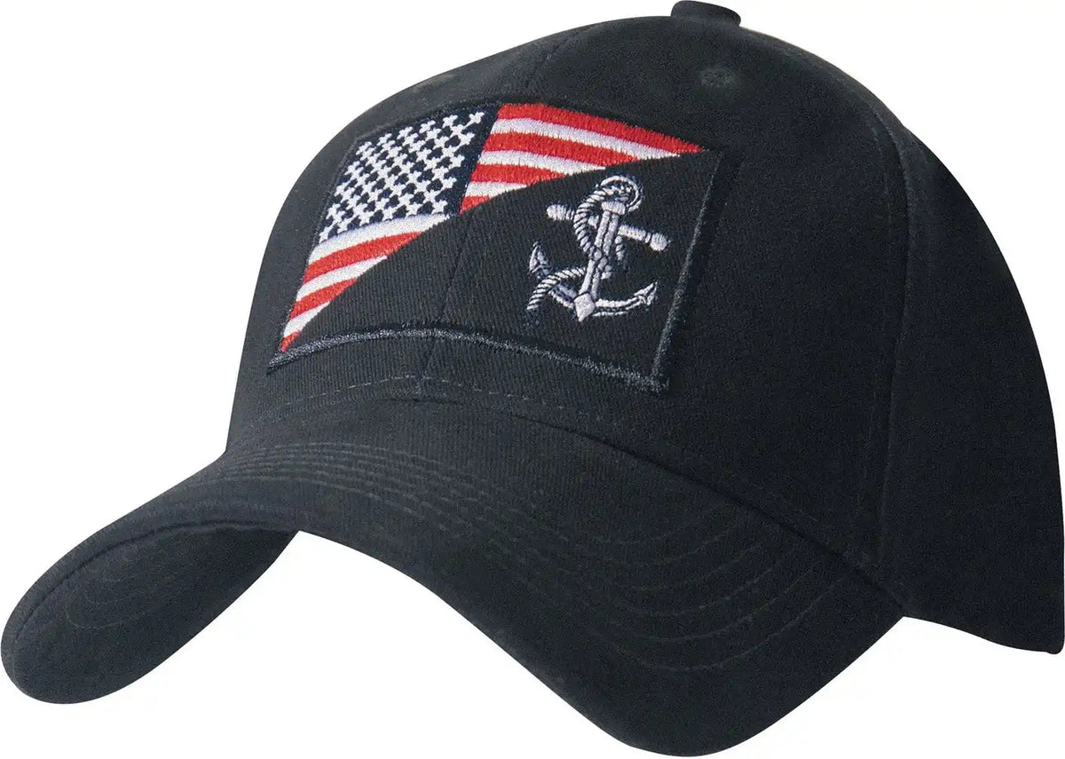 Rothco us Navy Anchor / Flag Low Profile Cap