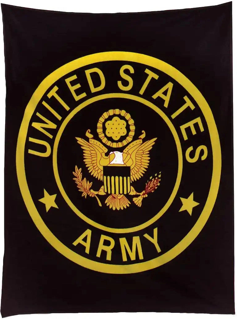 Rothco us Navy Military Insignia Fleece Blanket