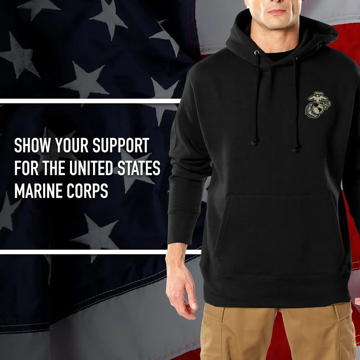Rothco Usmc Dogs of War Hoodie