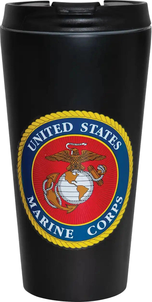 Rothco Usmc Travel Cup - Black