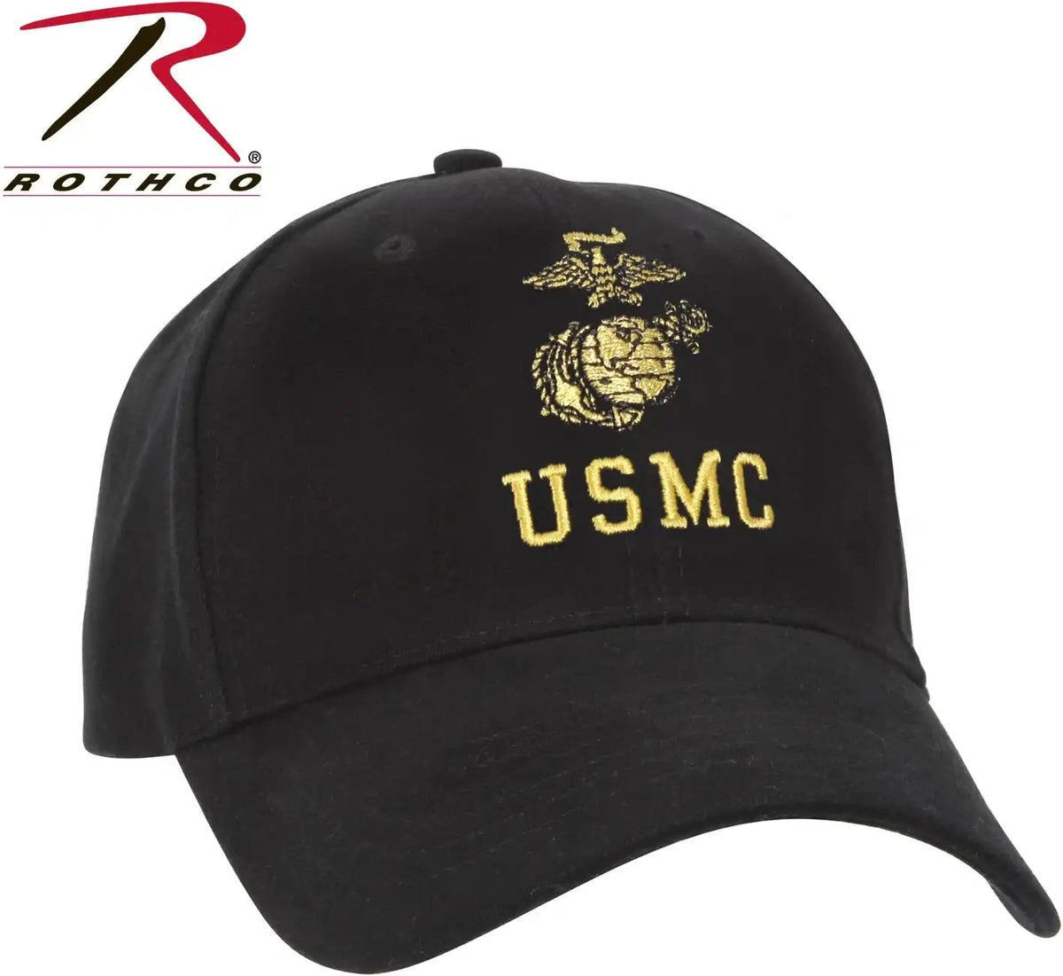 Rothco Usmc with Eagle Globe &amp; Anchor Insignia Cap Black / one Size