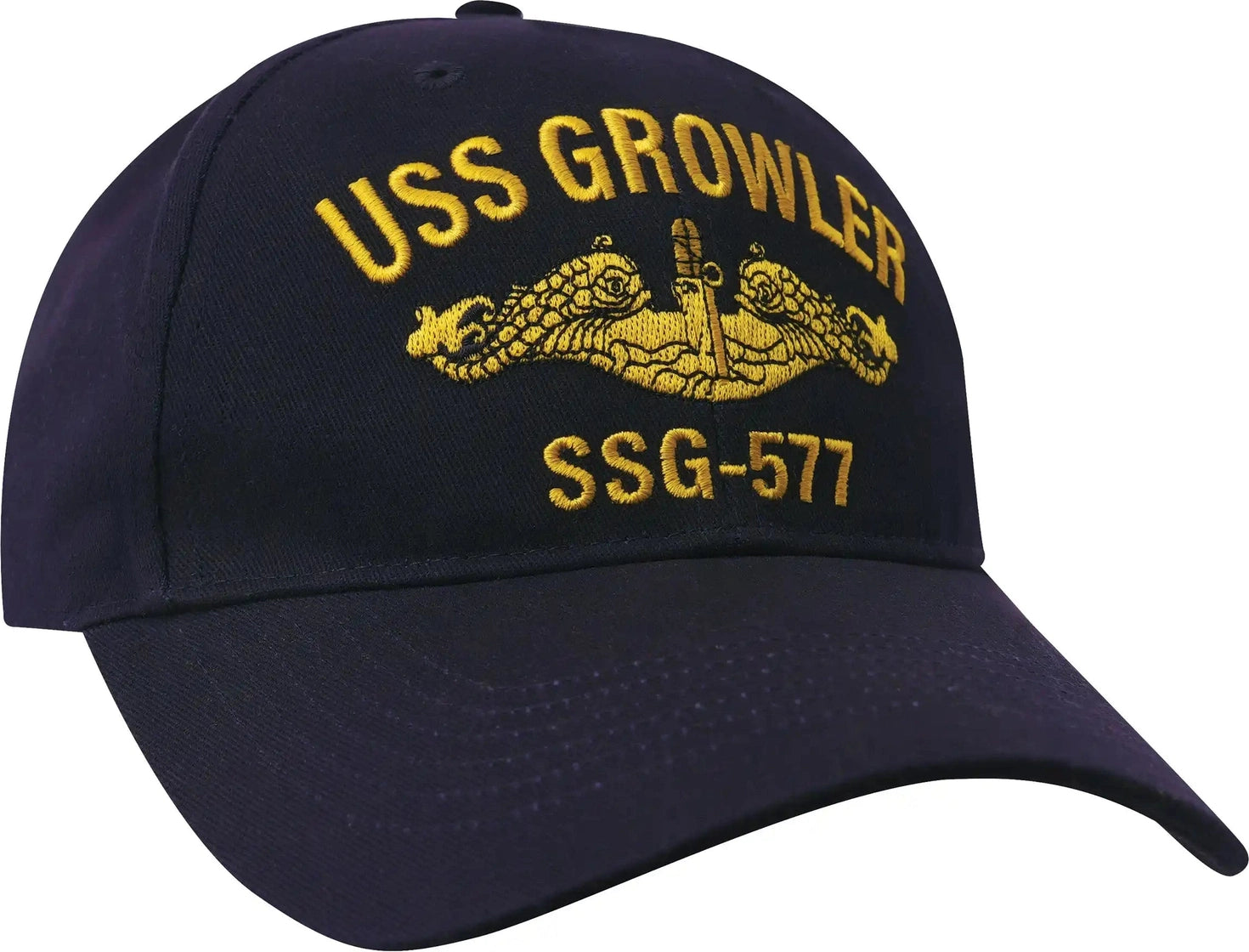 Rothco Uss Growler Low Profile Cap - Navy Blue