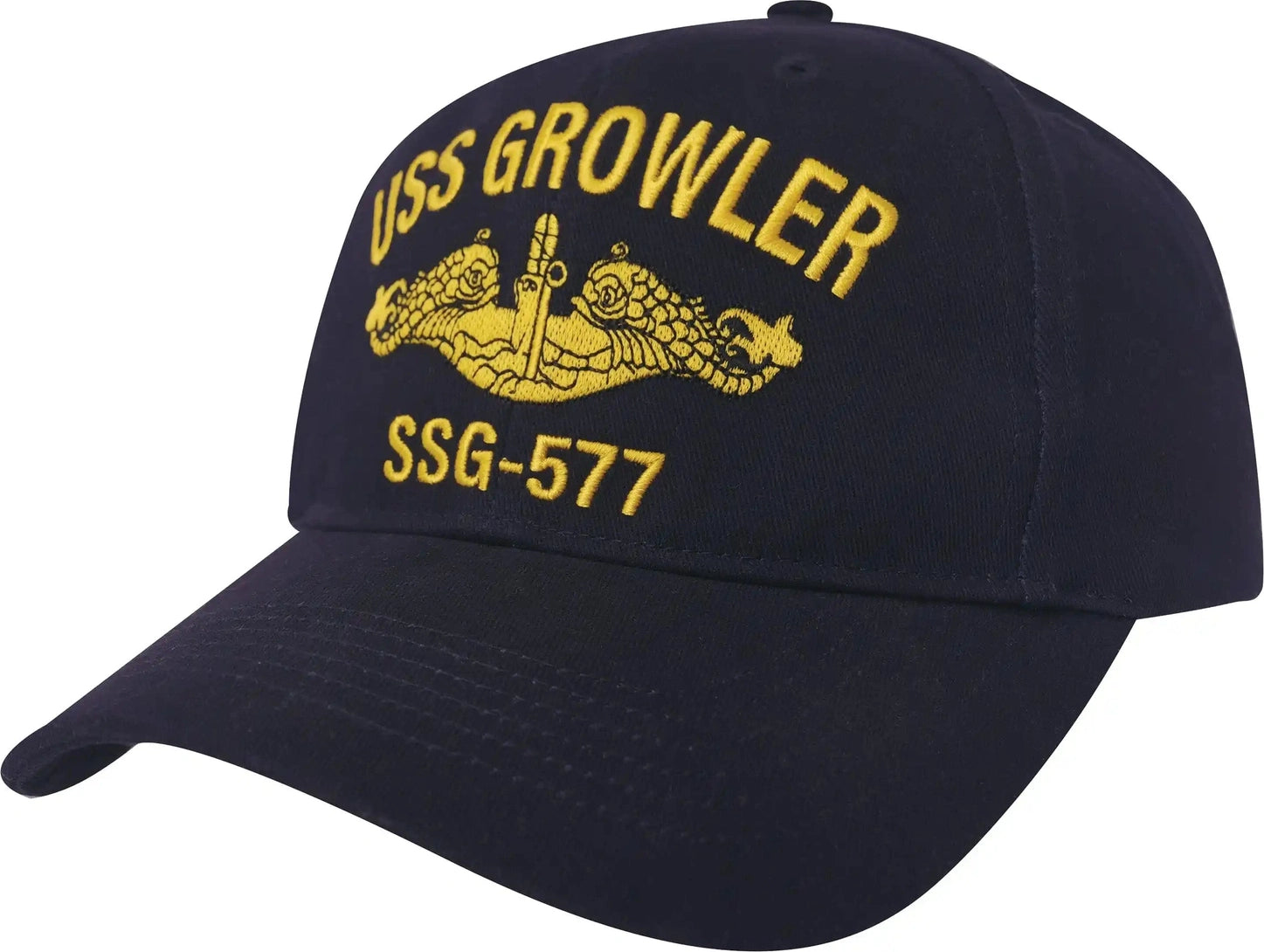 Rothco Uss Growler Low Profile Cap - Navy Blue