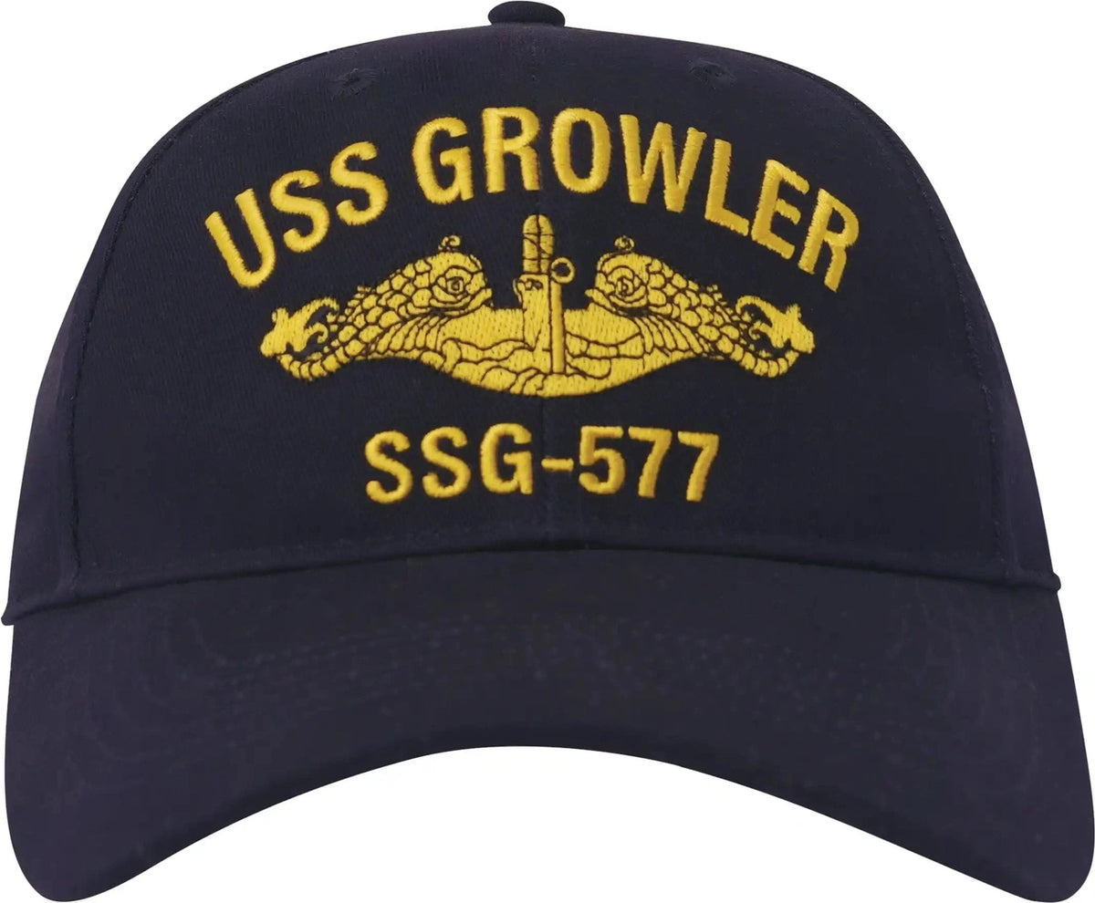 Rothco Uss Growler Low Profile Cap Navy Blue