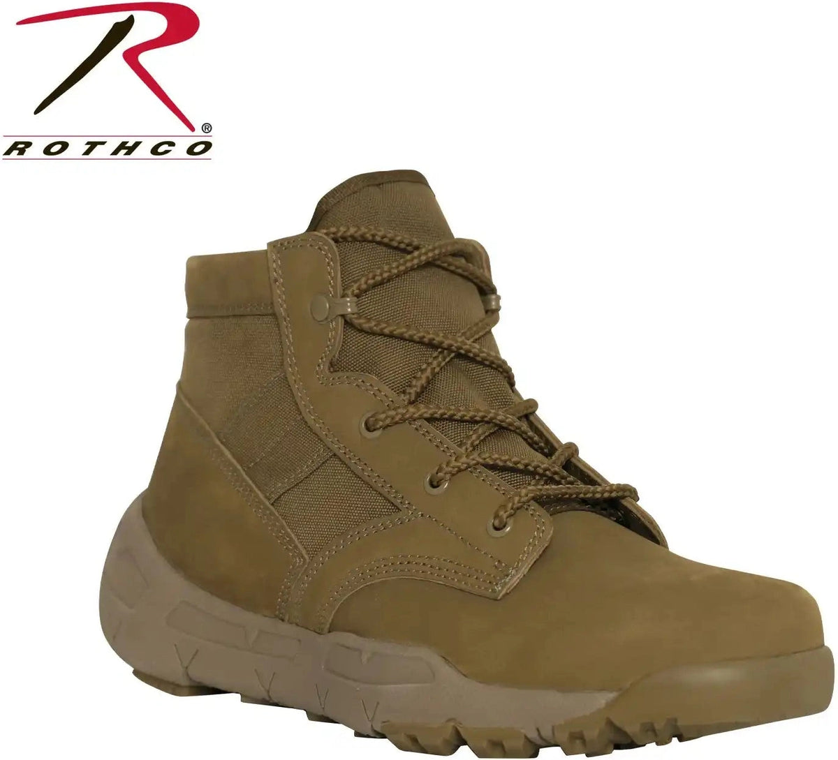 Rothco v Max Lightweight Tactical Boot Ar 670 1 Coyote Brown 6 Inch / 8