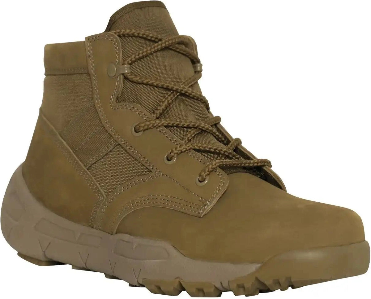 Rothco v Max Lightweight Tactical Boot Ar 670 1 Coyote Brown 6 Inch / 8