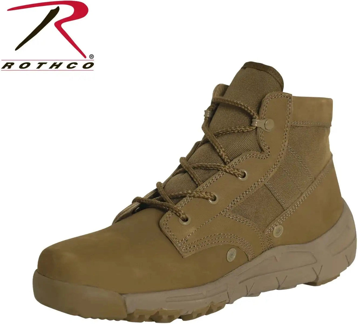 Rothco v Max Lightweight Tactical Boot Ar 670 1 Coyote Brown 6 Inch / 8