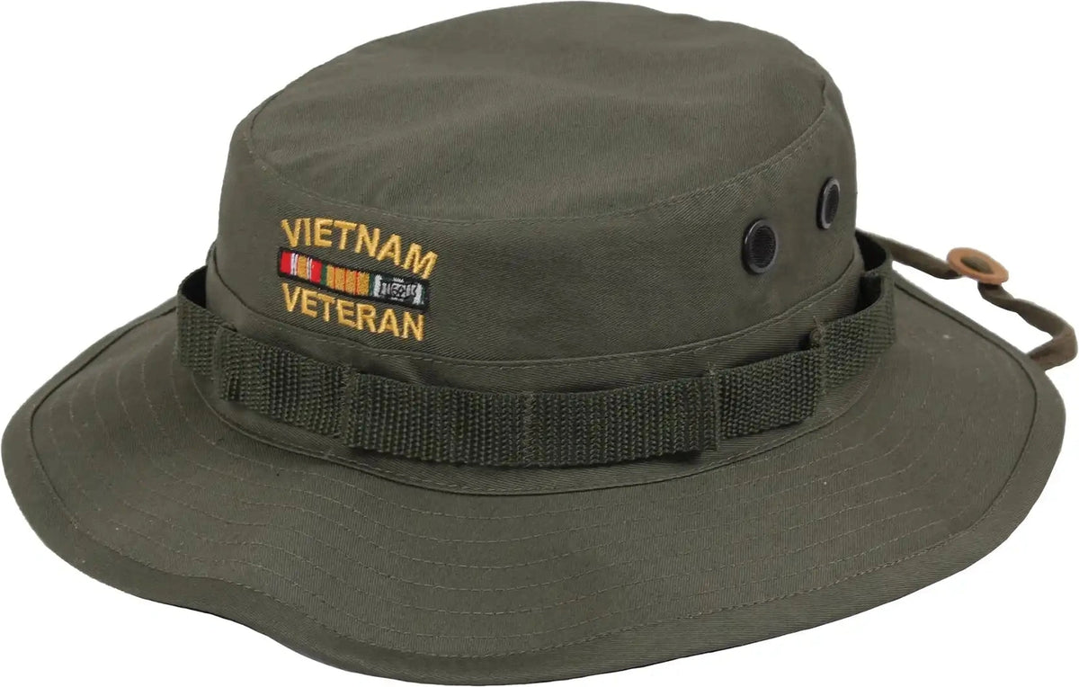 Rothco Vietnam Veteran Boonie Hat Olive Drab / 7 1/4