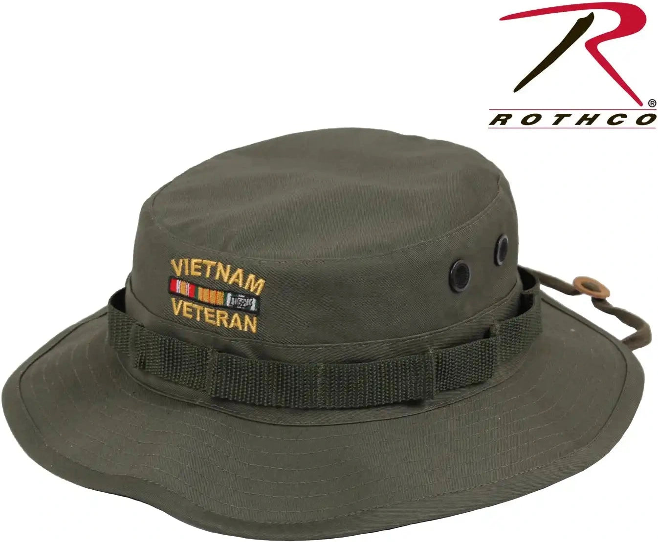 Rothco Vietnam Veteran Boonie Hat Olive Drab / 7 1/4