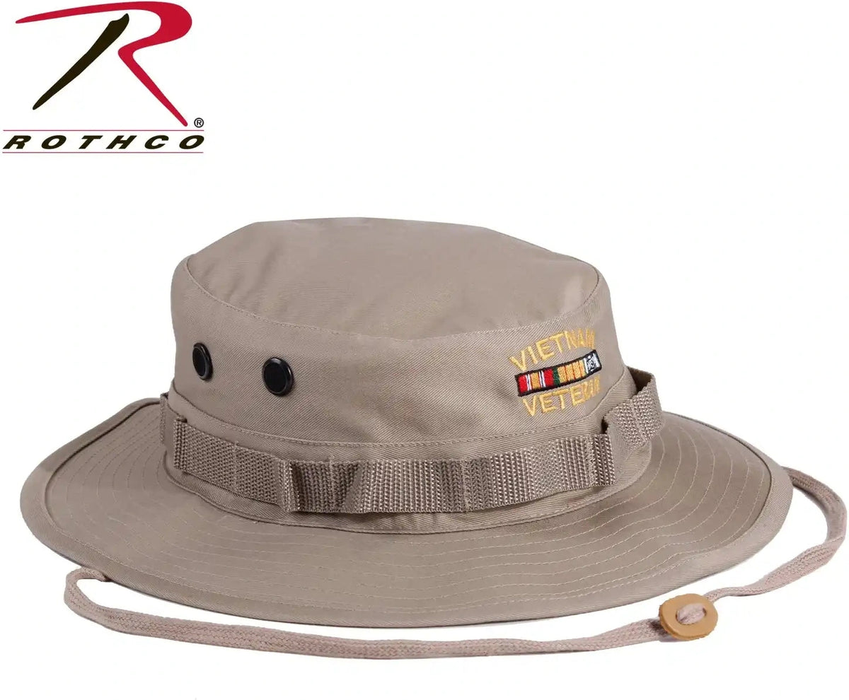 Rothco Vietnam Veteran Boonie Hat Olive Drab / 7 1/4