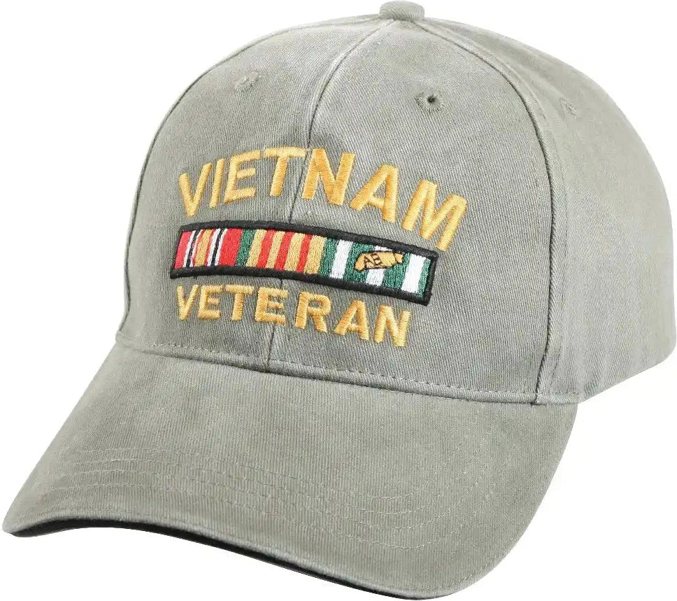 Rothco Vietnam Veteran Deluxe Vintage Low Profile Insignia Cap