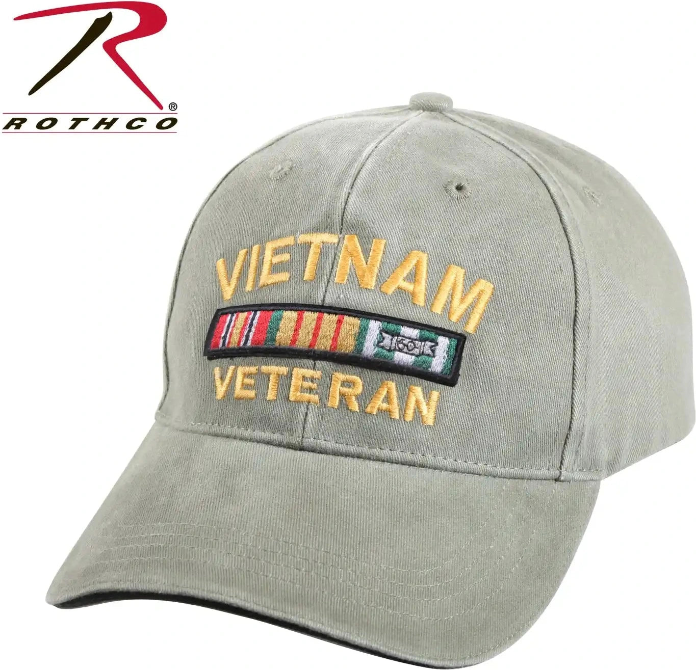 Rothco Vietnam Veteran Deluxe Vintage Low Profile Insignia Cap