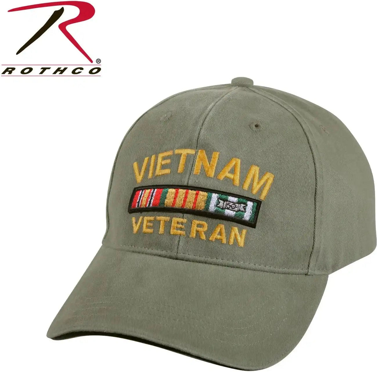 Rothco Vietnam Veteran Deluxe Vintage Low Profile Insignia Cap