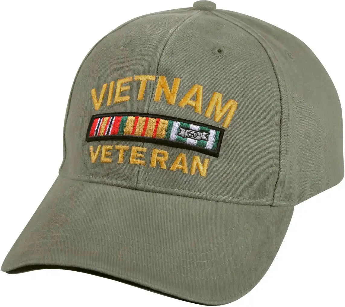Rothco Vietnam Veteran Deluxe Vintage Low Profile Insignia Cap