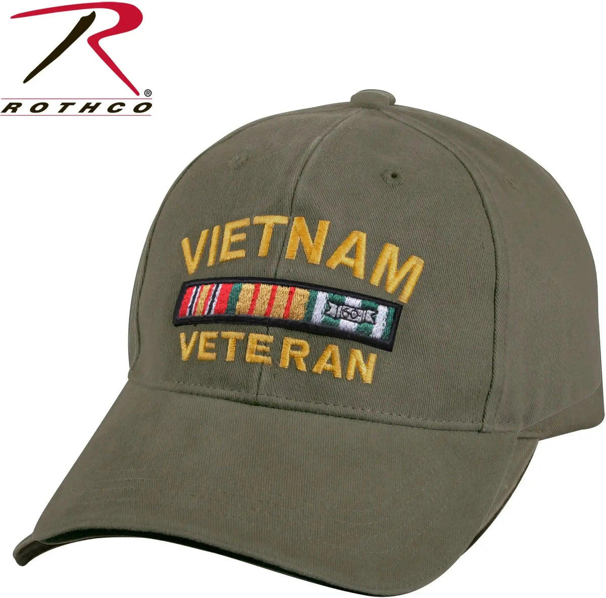 Rothco Vietnam Veteran Deluxe Vintage Low Profile Insignia Cap