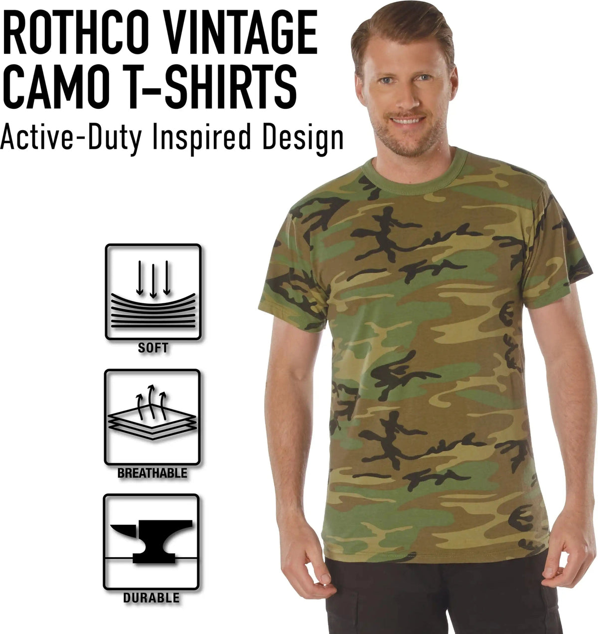 Rothco Vintage Camo t Shirts