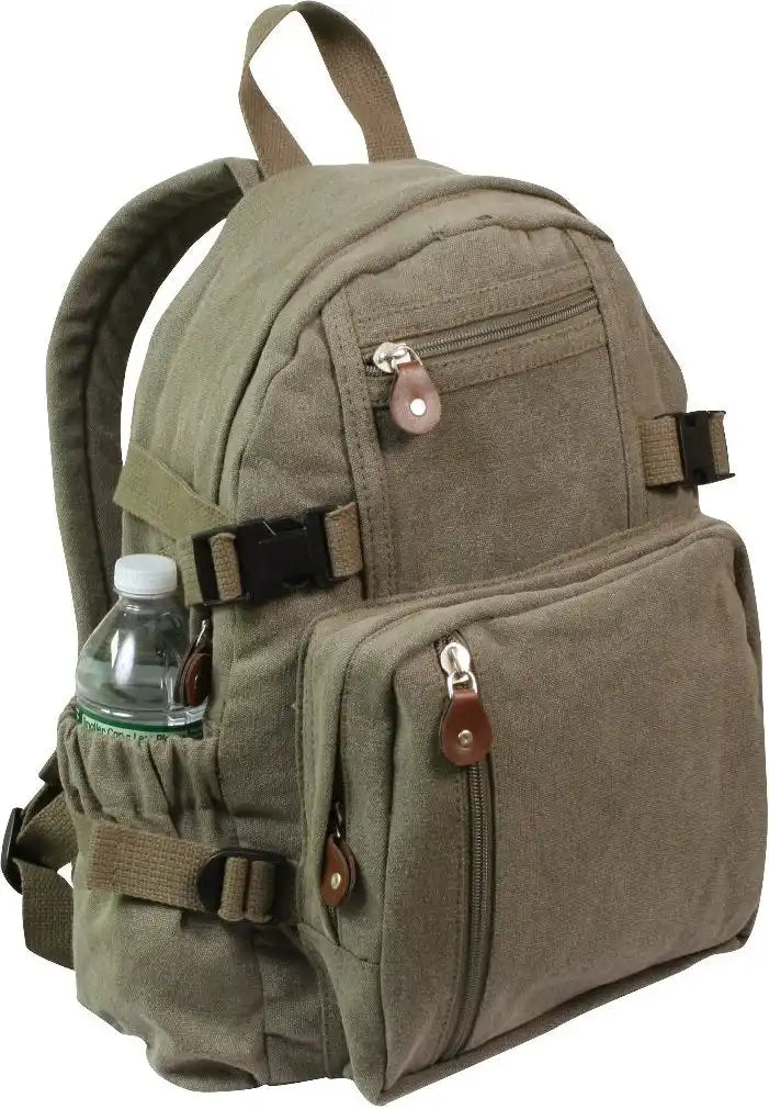Rothco Vintage Canvas Compact Backpack