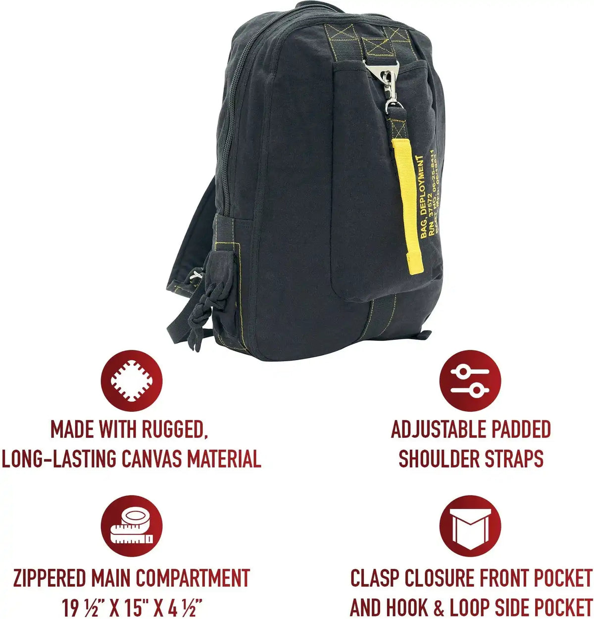 Rothco Vintage Canvas Flight Bag