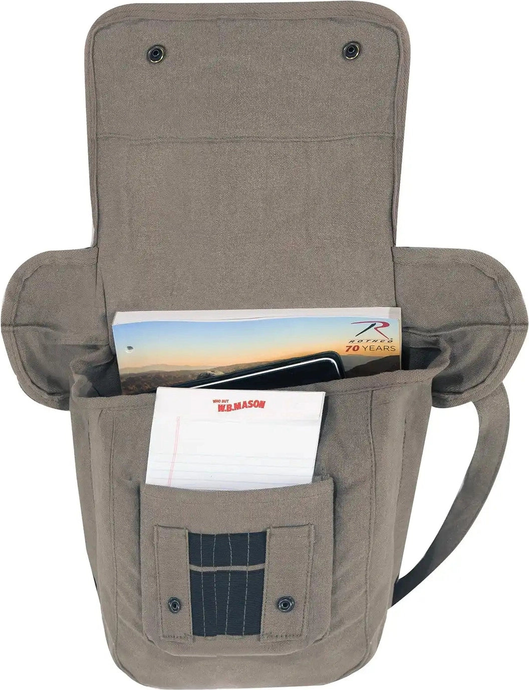 Rothco Vintage Canvas Map Case Shoulder Bag