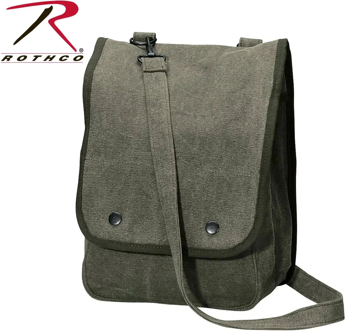 Rothco Vintage Canvas Map Case Shoulder Bag