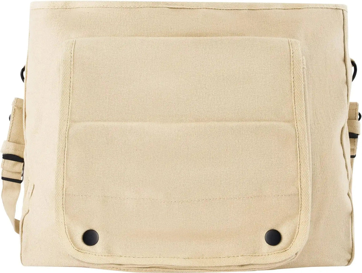 Rothco Vintage Canvas Paratrooper Bag with Bio Hazard Symbol