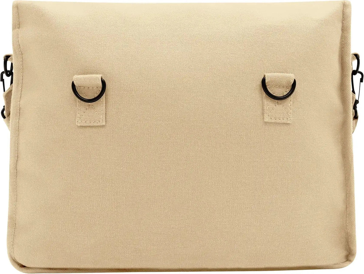 Rothco Vintage Canvas Paratrooper Bag with Bio Hazard Symbol