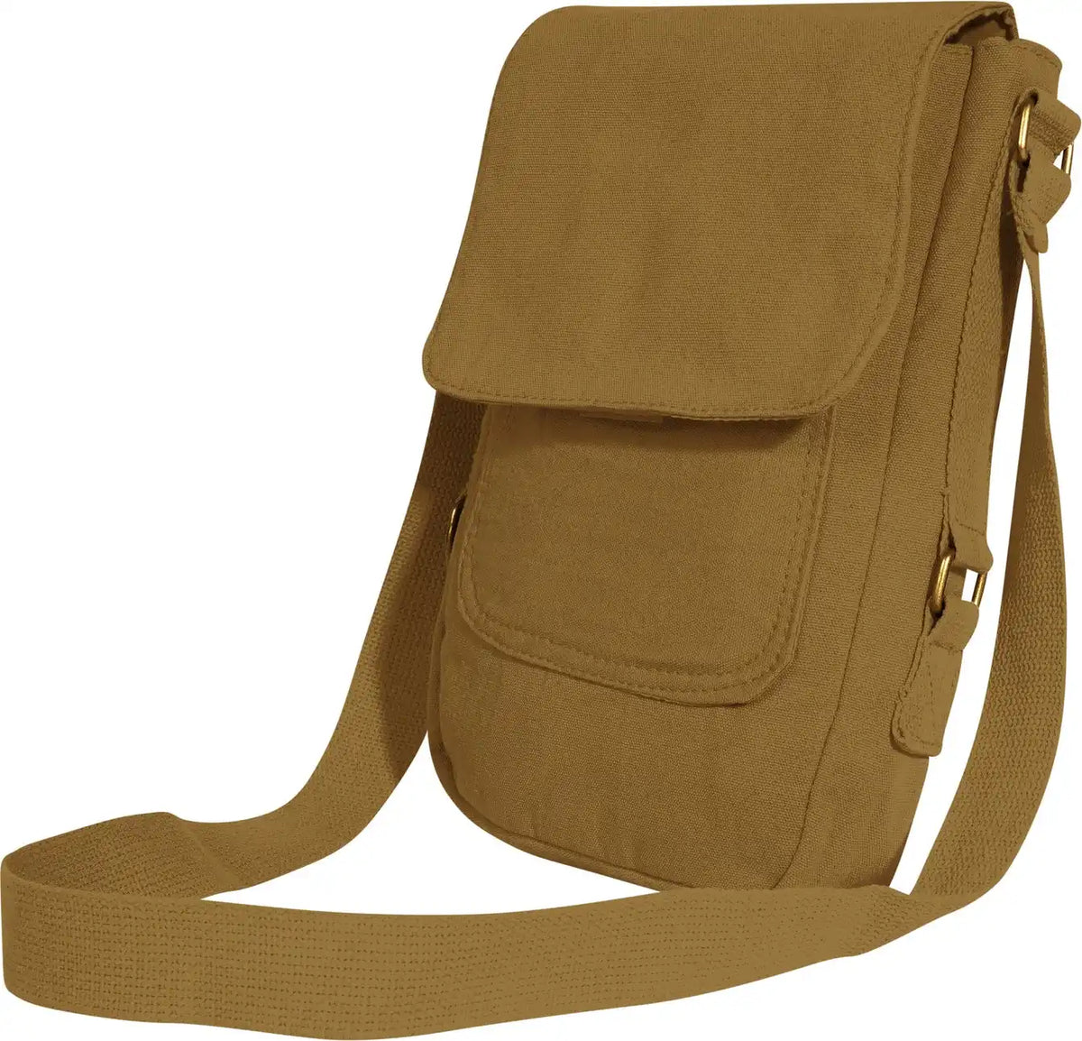 Rothco Vintage Canvas Tech Bag - Coyote Brown