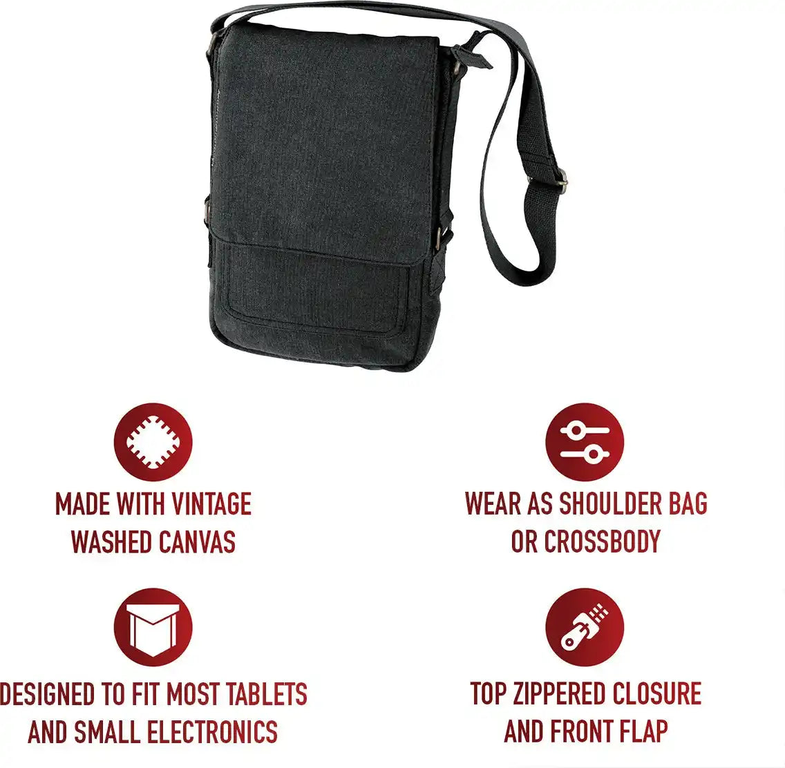 Rothco Vintage Canvas Tech Bag
