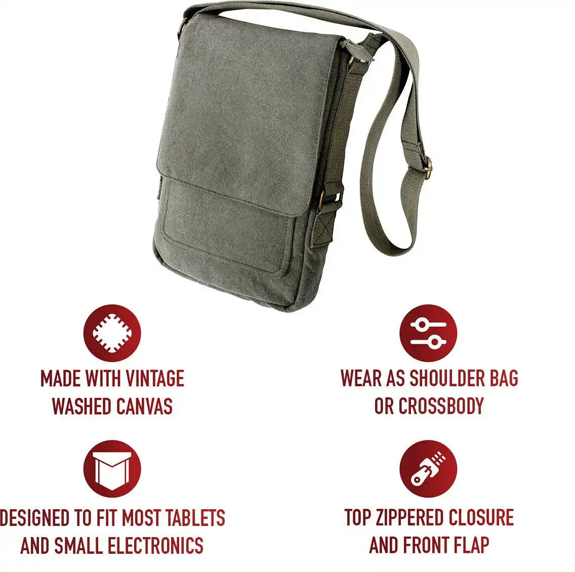 Rothco Vintage Canvas Tech Bag