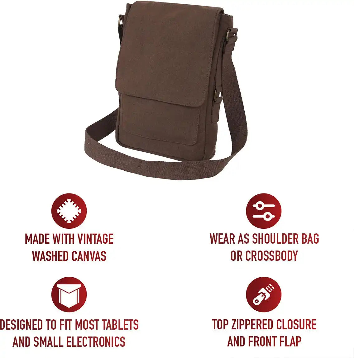Rothco Vintage Canvas Tech Bag