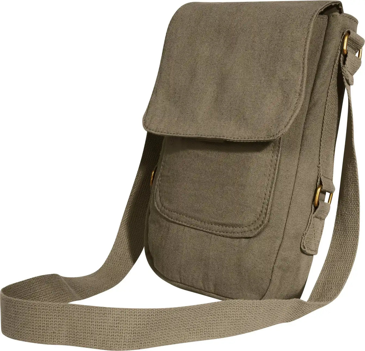 Rothco Vintage Canvas Tech Bag - Olive Drab