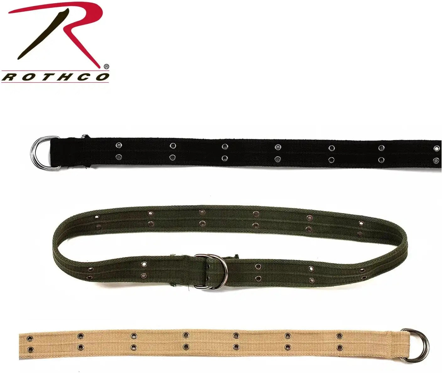 Rothco Vintage D-ring Belt