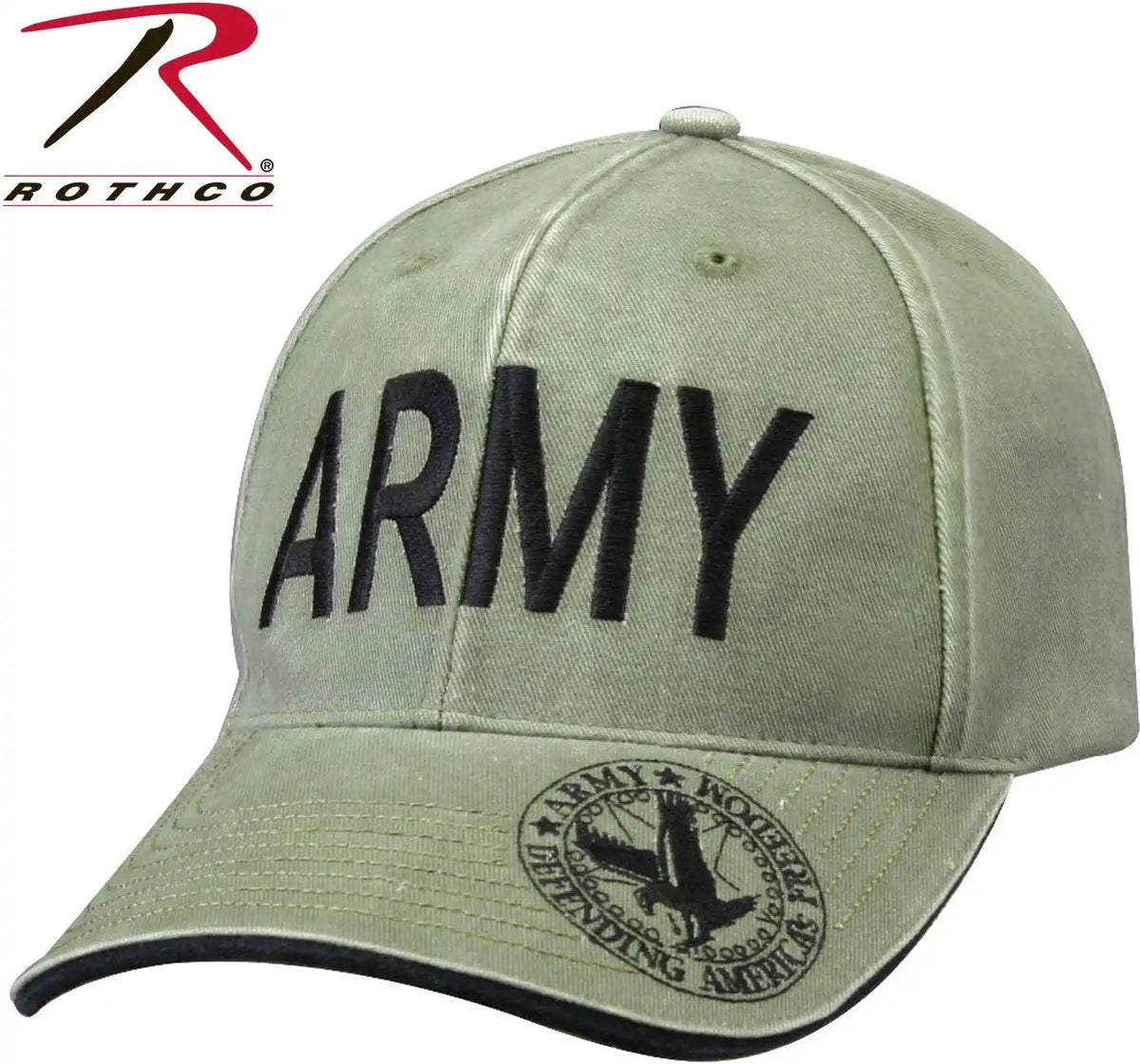 Rothco Vintage Deluxe Army Low Profile Insignia Cap