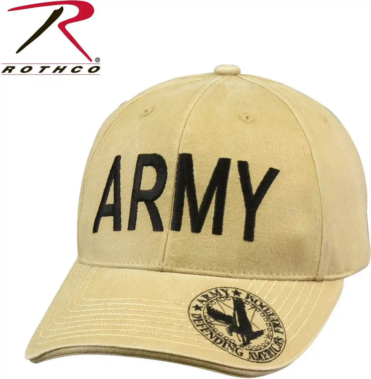 Rothco Vintage Deluxe Army Low Profile Insignia Cap