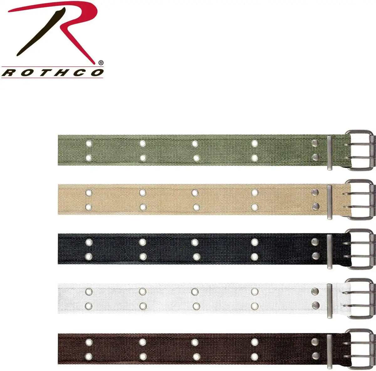 Rothco Vintage Double Prong Buckle Belt