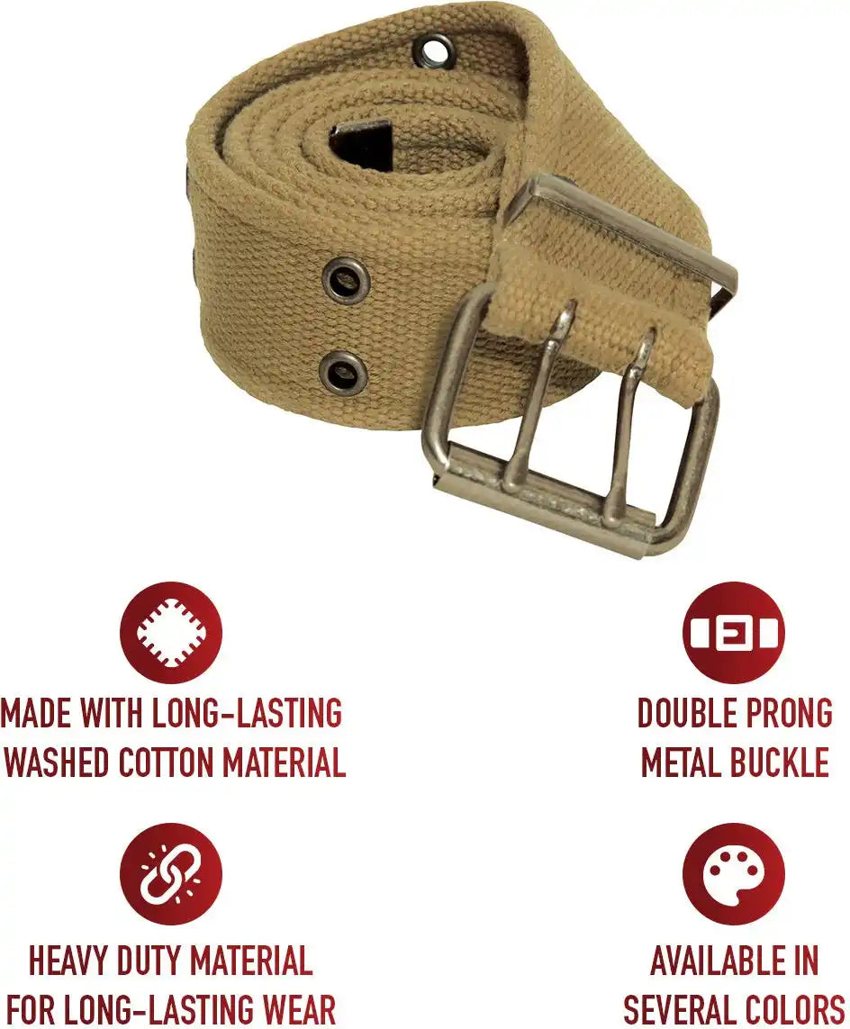 Rothco Vintage Double Prong Buckle Belt