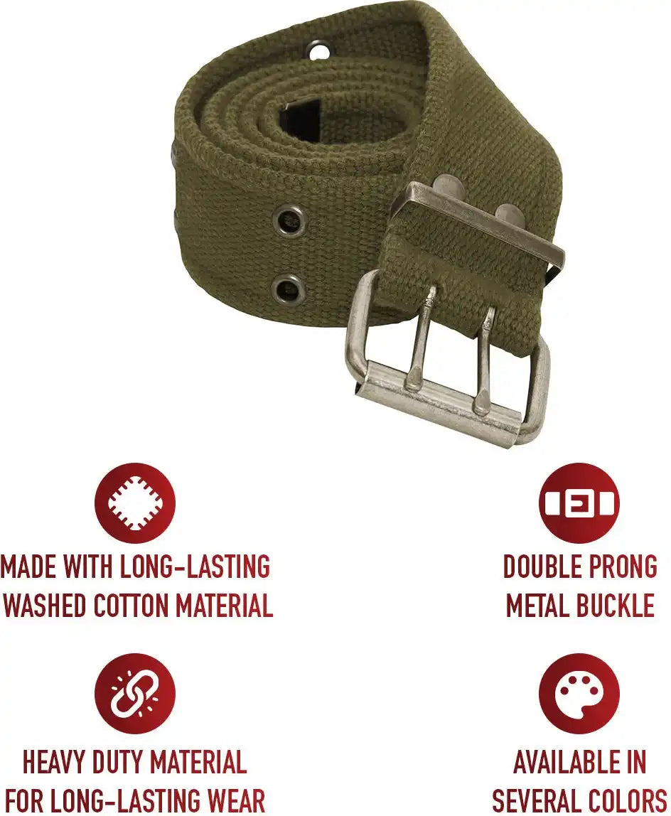 Rothco Vintage Double Prong Buckle Belt