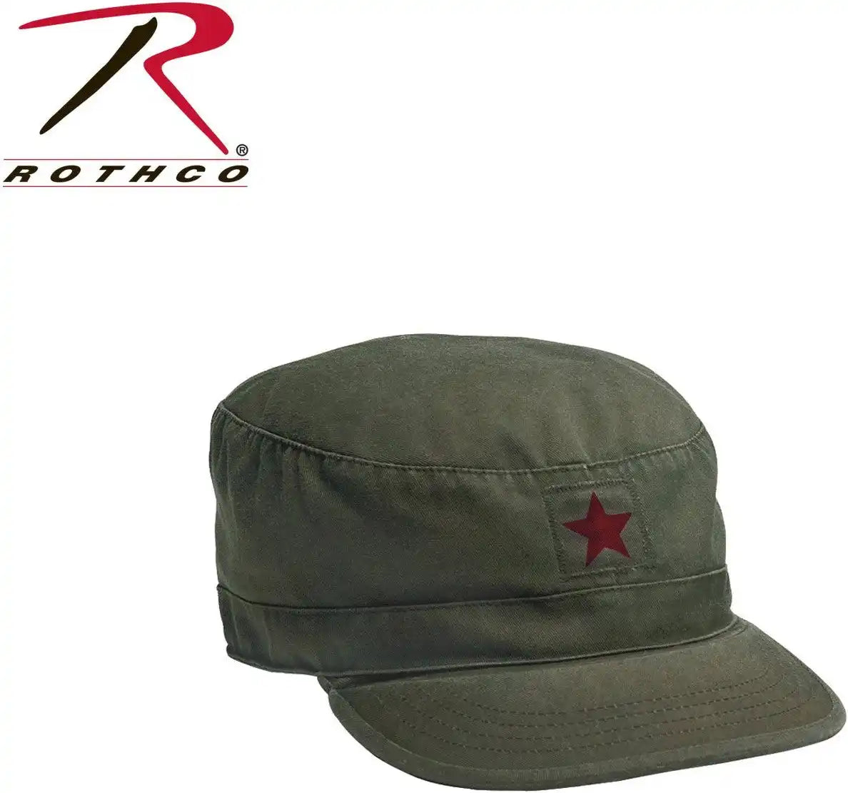 Rothco Vintage Fatigue Cap W/ Red Star