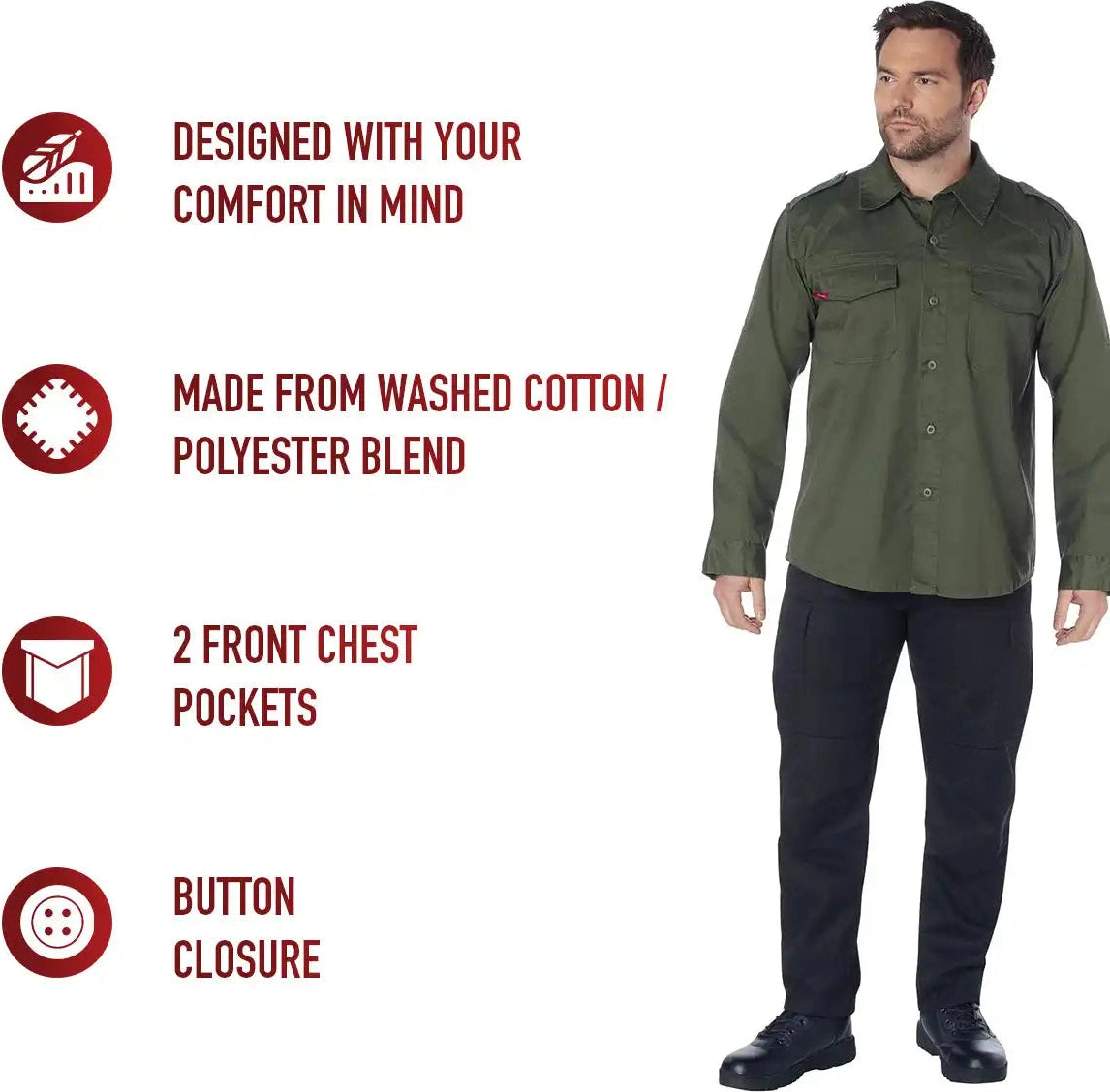 Rothco Vintage Fatigue Shirt